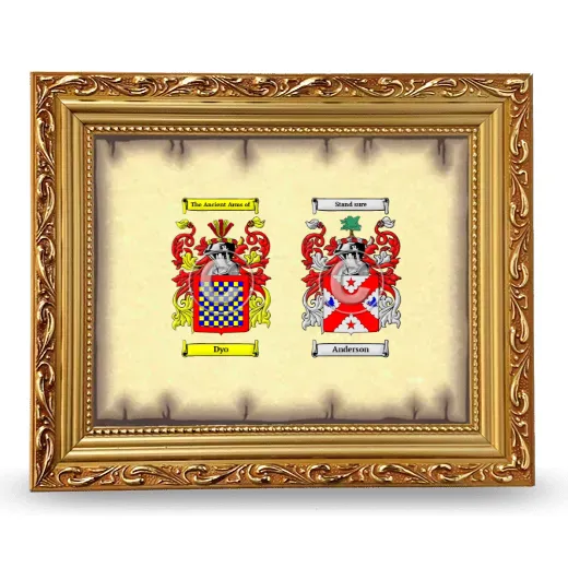 Anniversary Framed - Gold