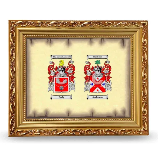 Anniversary Framed - Gold