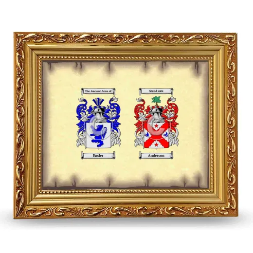 Anniversary Framed - Gold