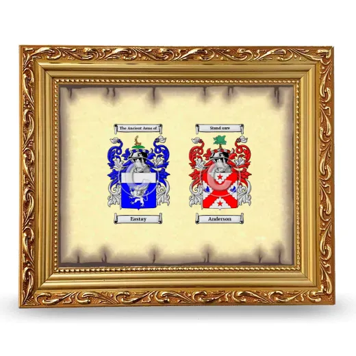 Anniversary Framed - Gold