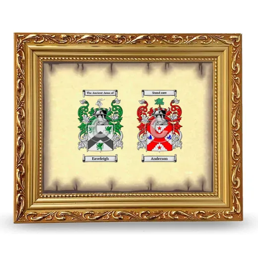 Anniversary Framed - Gold