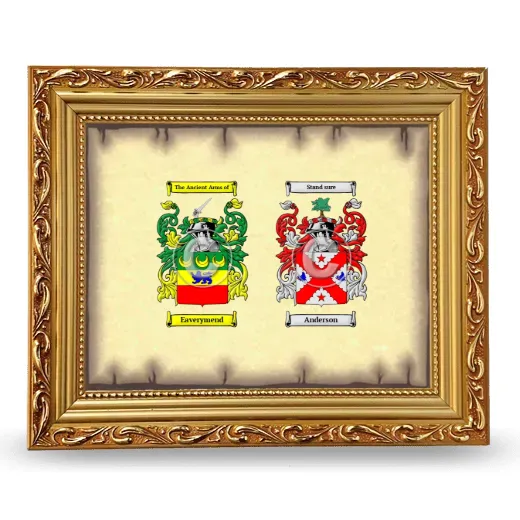 Anniversary Framed - Gold