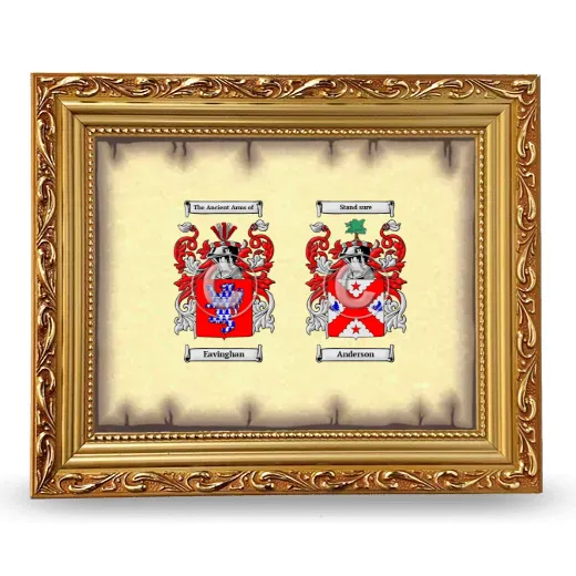 Anniversary Framed - Gold