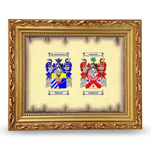 Anniversary Framed - Gold