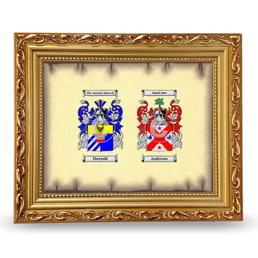 Anniversary Framed - Gold