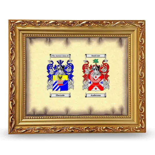 Anniversary Framed - Gold