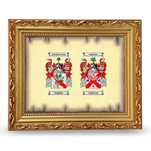 Anniversary Framed - Gold