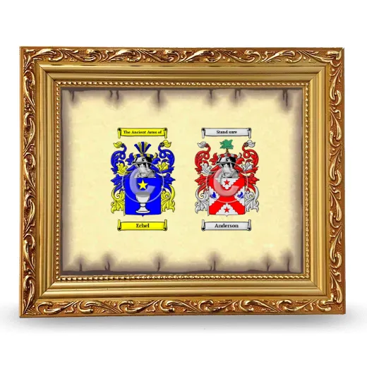 Anniversary Framed - Gold