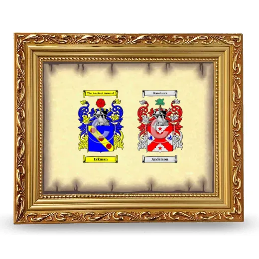 Anniversary Framed - Gold