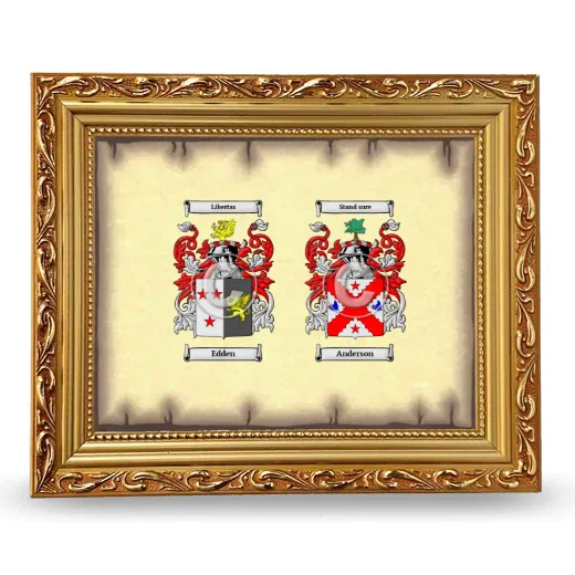 Anniversary Framed - Gold