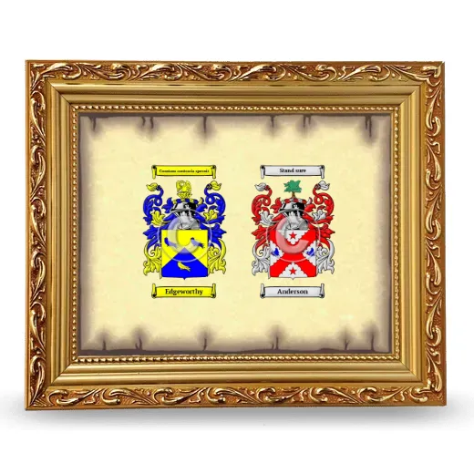 Anniversary Framed - Gold