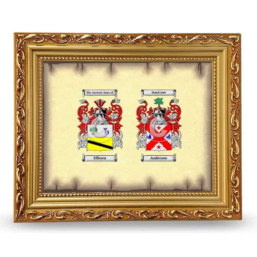 Anniversary Framed - Gold