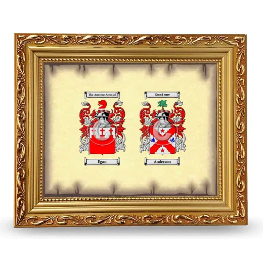 Anniversary Framed - Gold