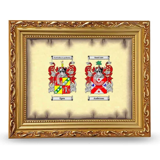 Anniversary Framed - Gold