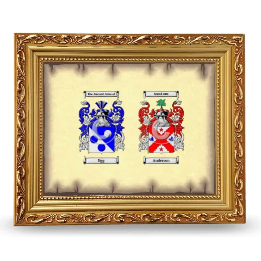 Anniversary Framed - Gold