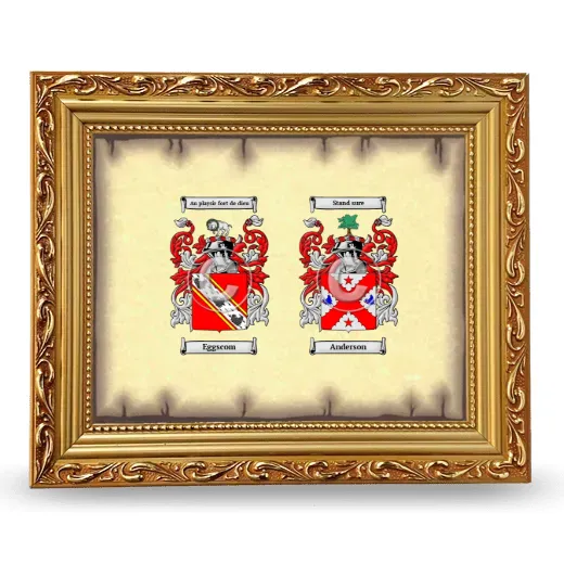 Anniversary Framed - Gold