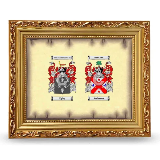 Anniversary Framed - Gold