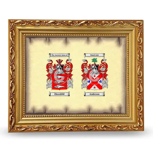 Anniversary Framed - Gold