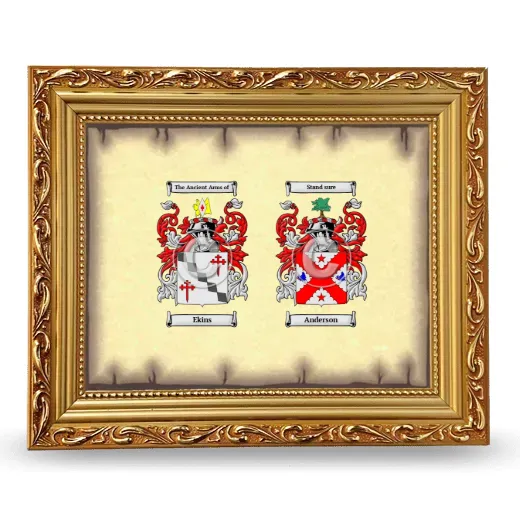 Anniversary Framed - Gold