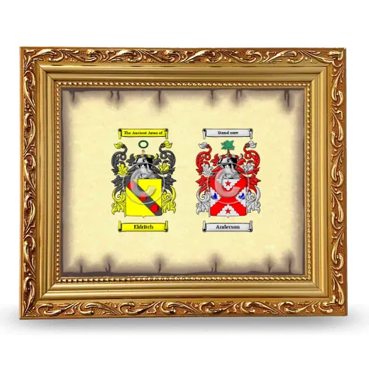 Anniversary Framed - Gold