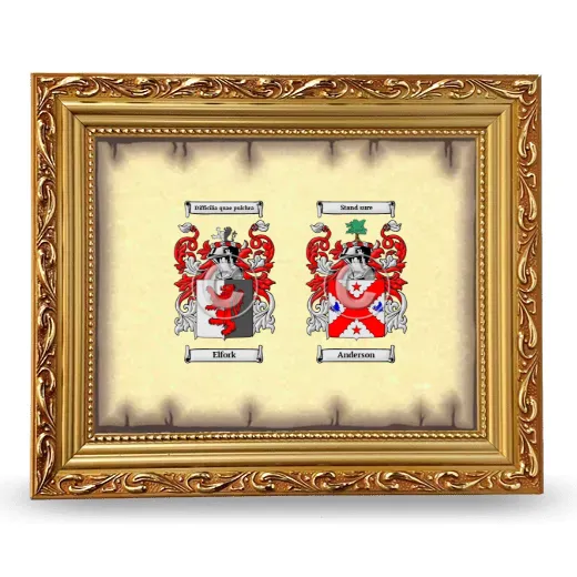 Anniversary Framed - Gold