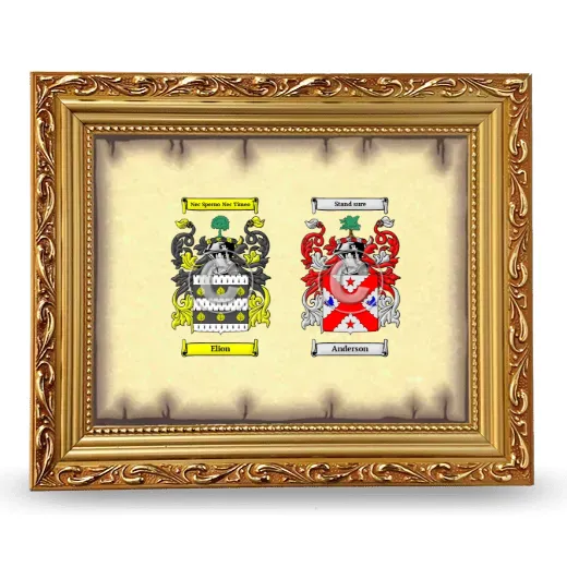 Anniversary Framed - Gold