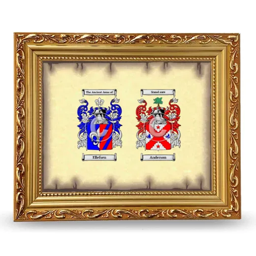 Anniversary Framed - Gold