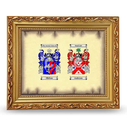 Anniversary Framed - Gold