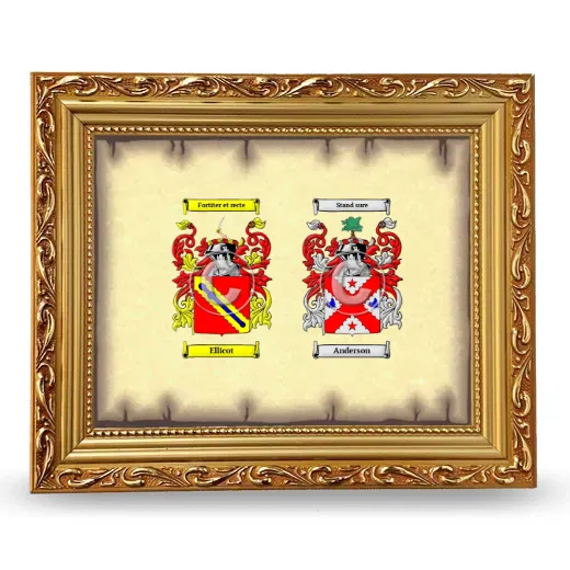 Anniversary Framed - Gold