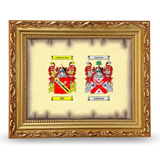 Anniversary Framed - Gold