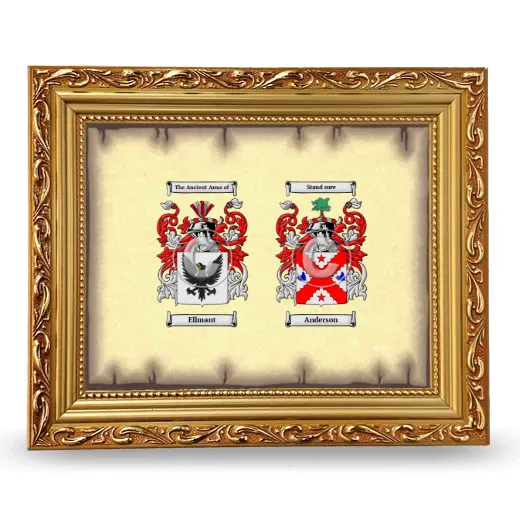 Anniversary Framed - Gold