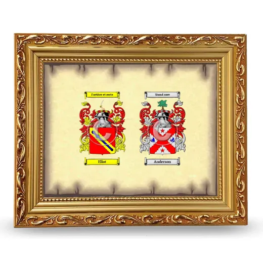 Anniversary Framed - Gold