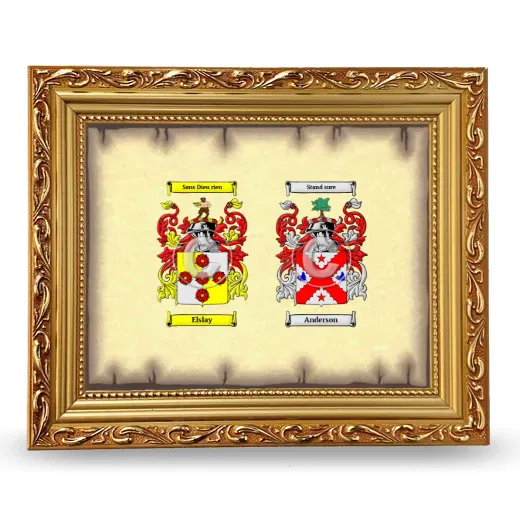 Anniversary Framed - Gold