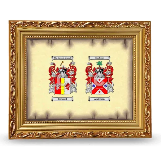 Anniversary Framed - Gold