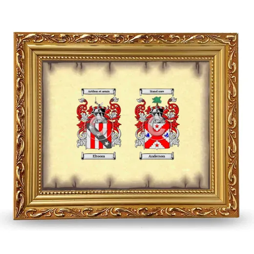 Anniversary Framed - Gold