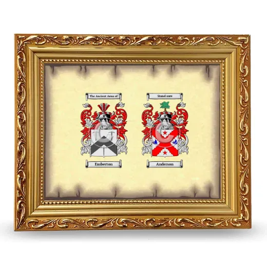 Anniversary Framed - Gold