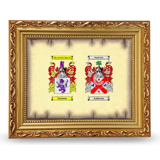 Anniversary Framed - Gold