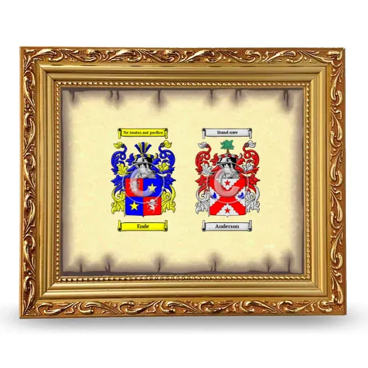 Anniversary Framed - Gold