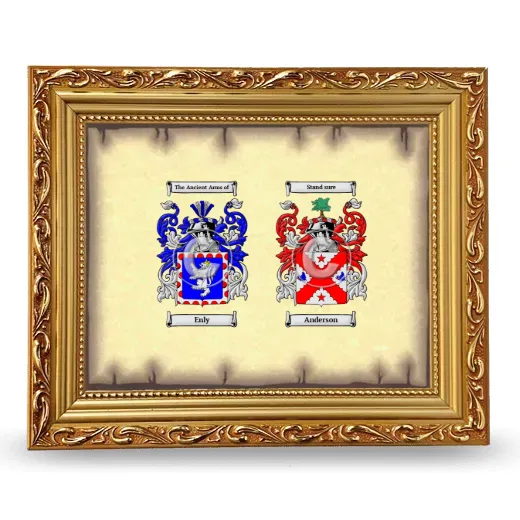 Anniversary Framed - Gold