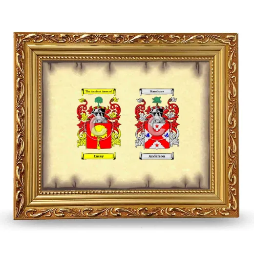 Anniversary Framed - Gold