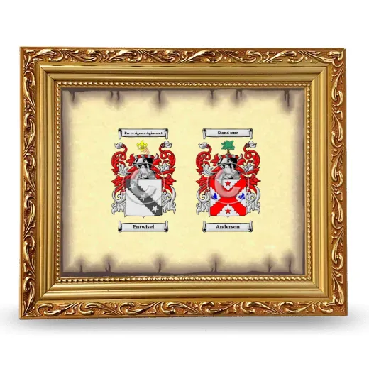 Anniversary Framed - Gold