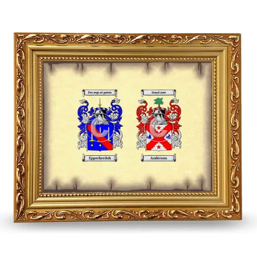 Anniversary Framed - Gold