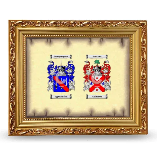 Anniversary Framed - Gold