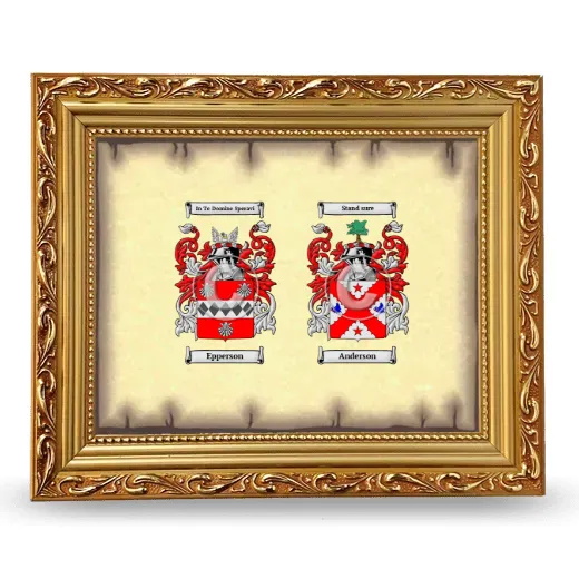 Anniversary Framed - Gold