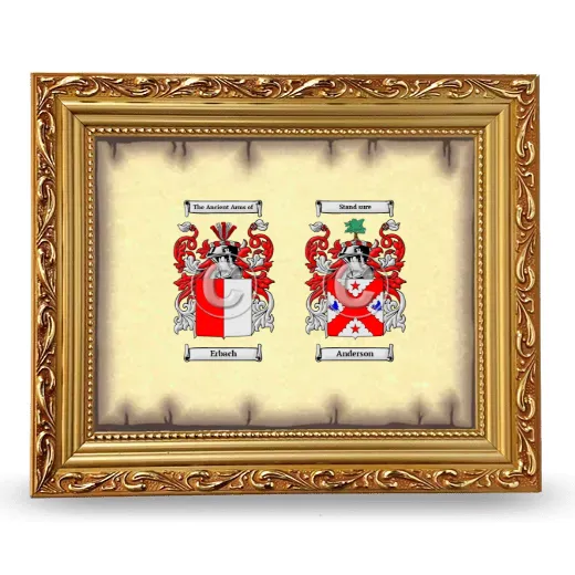 Anniversary Framed - Gold