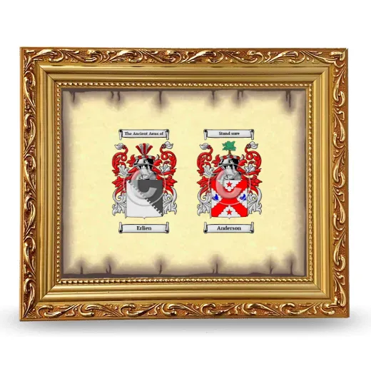 Anniversary Framed - Gold