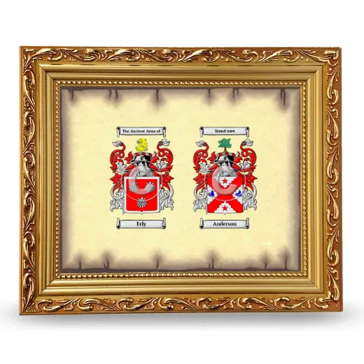 Anniversary Framed - Gold