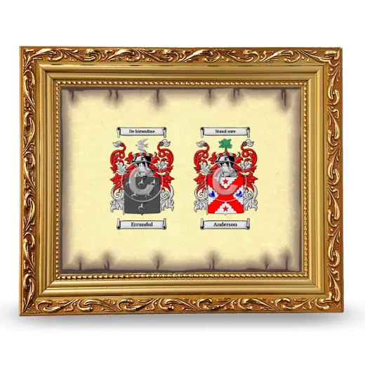 Anniversary Framed - Gold