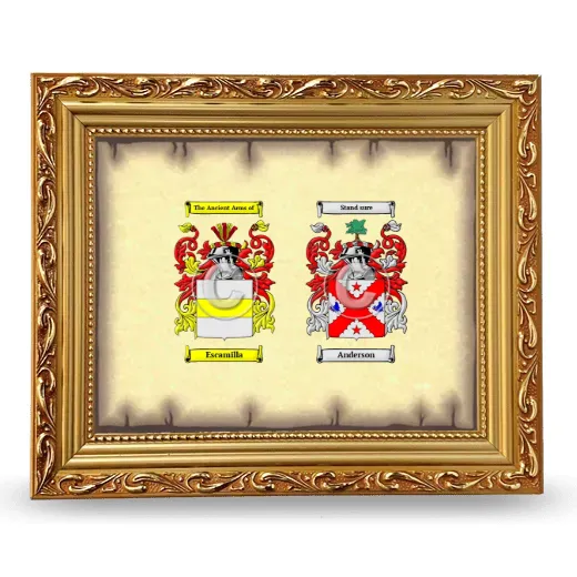 Anniversary Framed - Gold