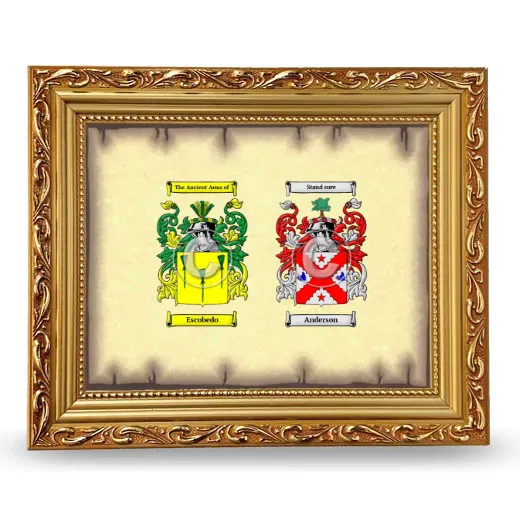 Anniversary Framed - Gold